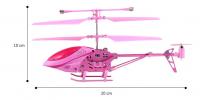 Barbie BBHP214 3 Channel Mini RC Helicopter